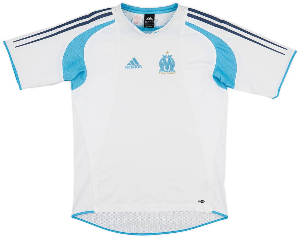 2004-05 Olympique Marseille adidas Training Shirt - 8/10 - (XL.Boys)