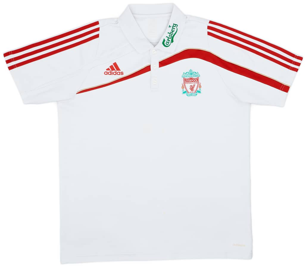 2009-10 Liverpool adidas Polo Shirt - 6/10 - (L)
