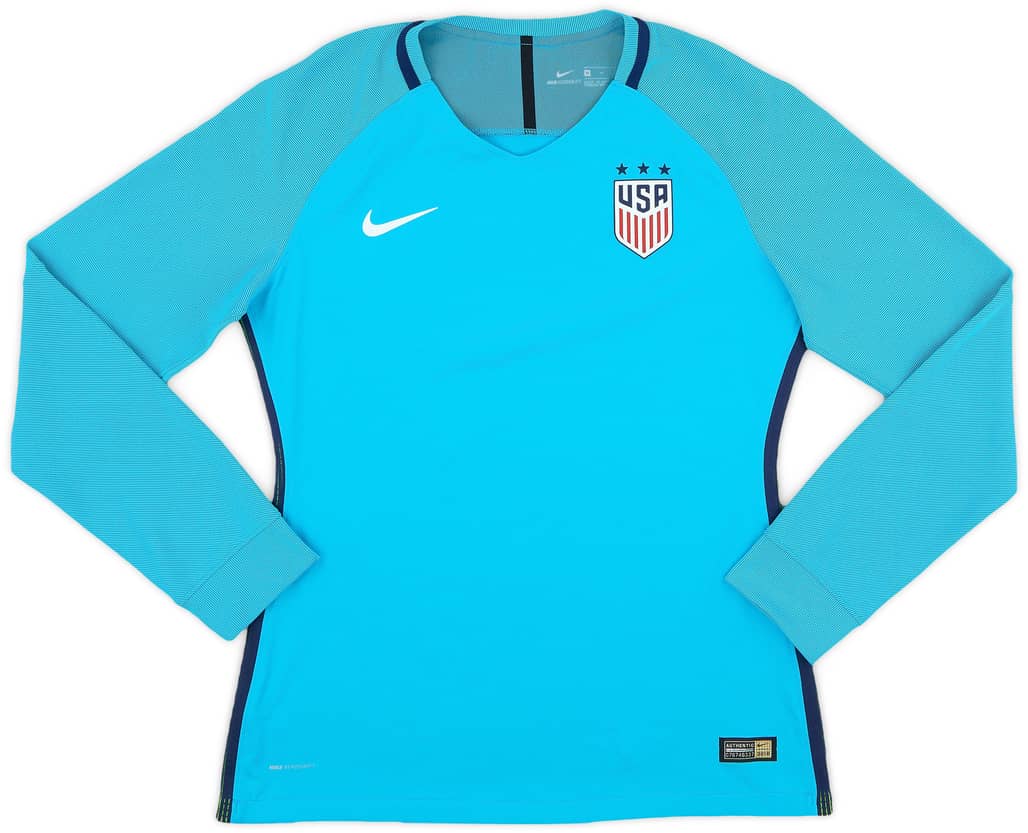 2016-17 USA Women's Player Issue GK Shirt - 9/10 - (Women's M)