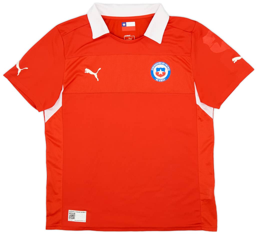 2012-14 Chile Home Shirt - 8/10 - (XL)