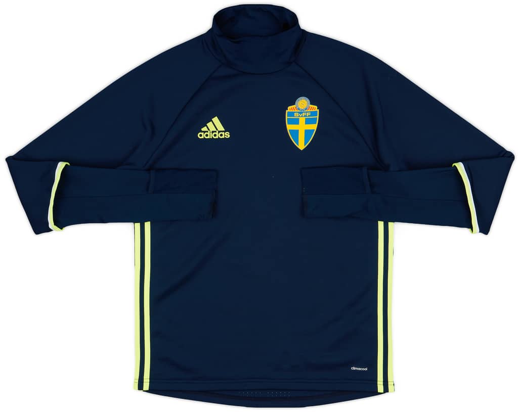 2016-17 Sweden adidas Sweat Top - 10/10 - (S)
