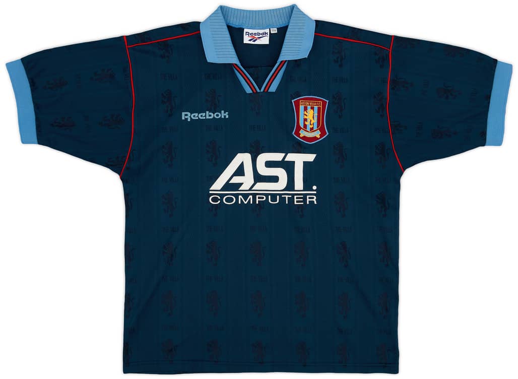 1995-97 Aston Villa Away Shirt - 9/10 - (M)
