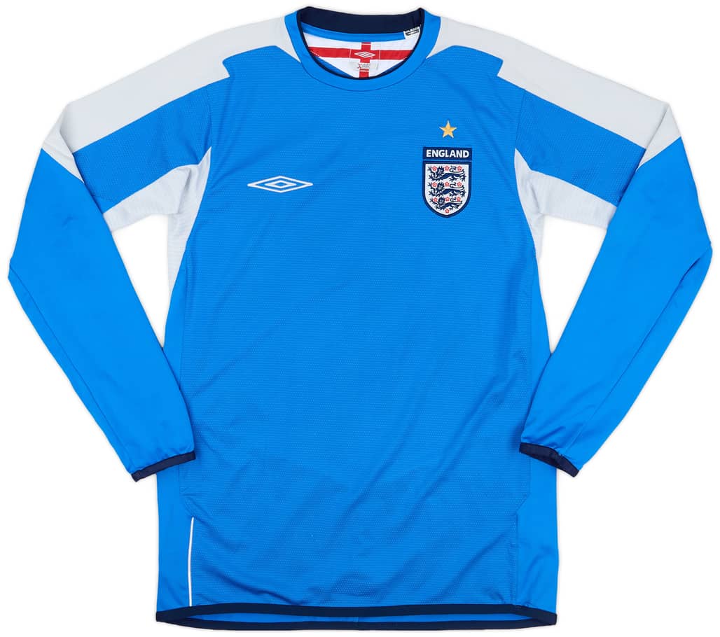 2004-06 England GK Shirt - 8/10 - (S)