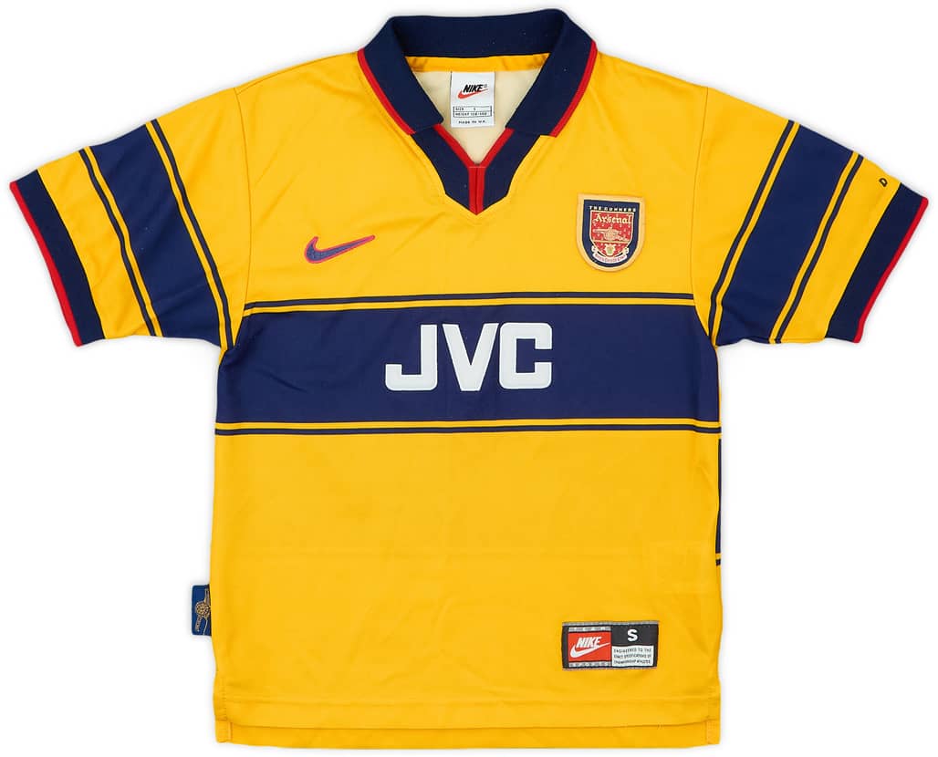 1997-99 Arsenal Away Shirt - 9/10 - (S.Boys)