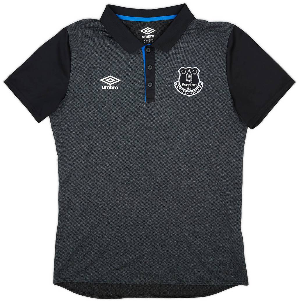 2018-19 Everton Umbro Polo Shirt - 10/10 - (L)