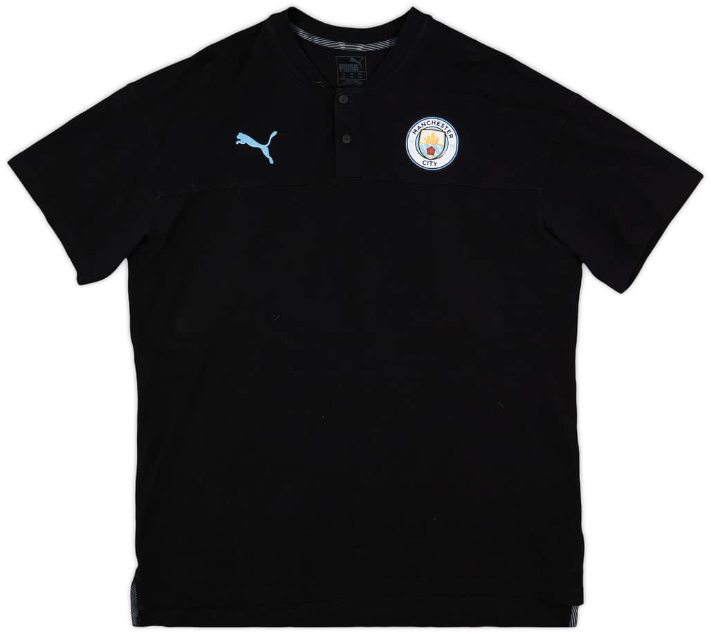 2019-20 Manchester City Puma Polo Shirt - 9/10 - (XXL)