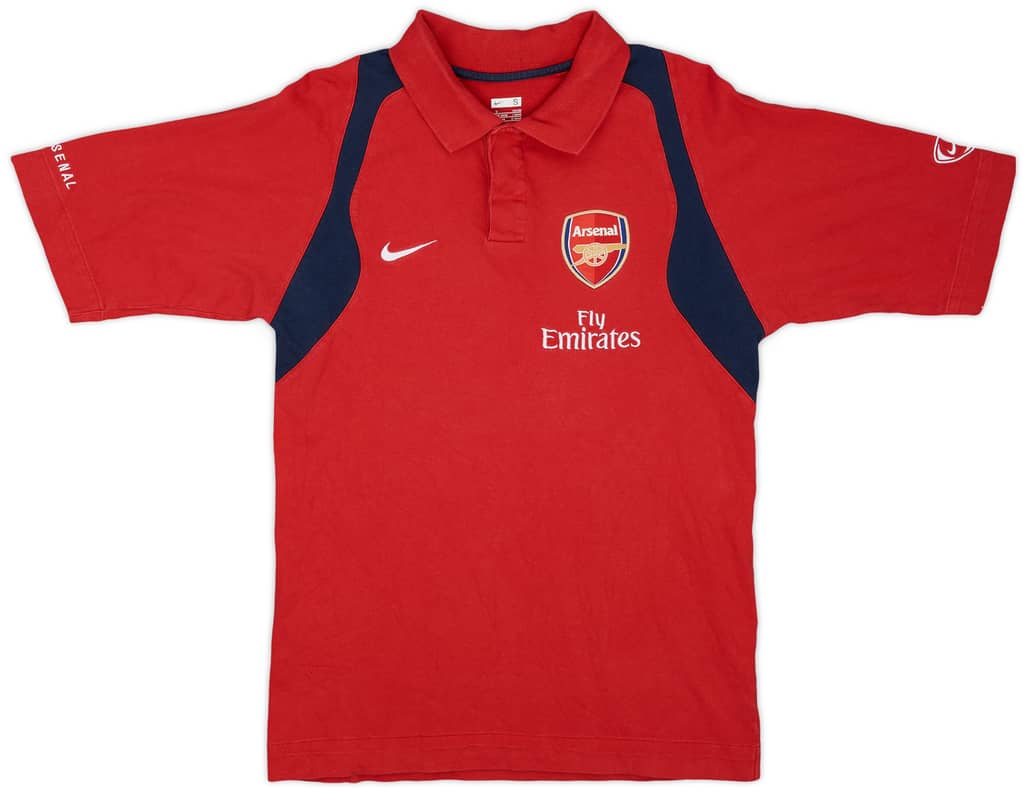 2007-08 Arsenal Nike Polo Shirt - 7/10 - (S)