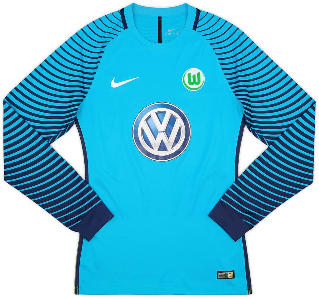 2016-17 Wolfsburg Player Issue GK Shirt - 8/10 - (S)