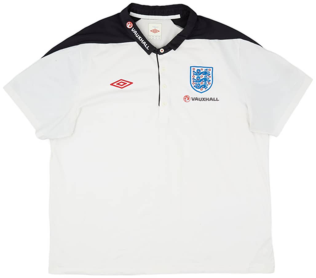 2012 England Umbro Polo Shirt - 8/10 - (XXL)