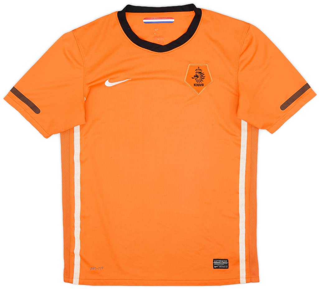 2010-11 Netherlands Home Shirt - 8/10 - (XL.Boys)