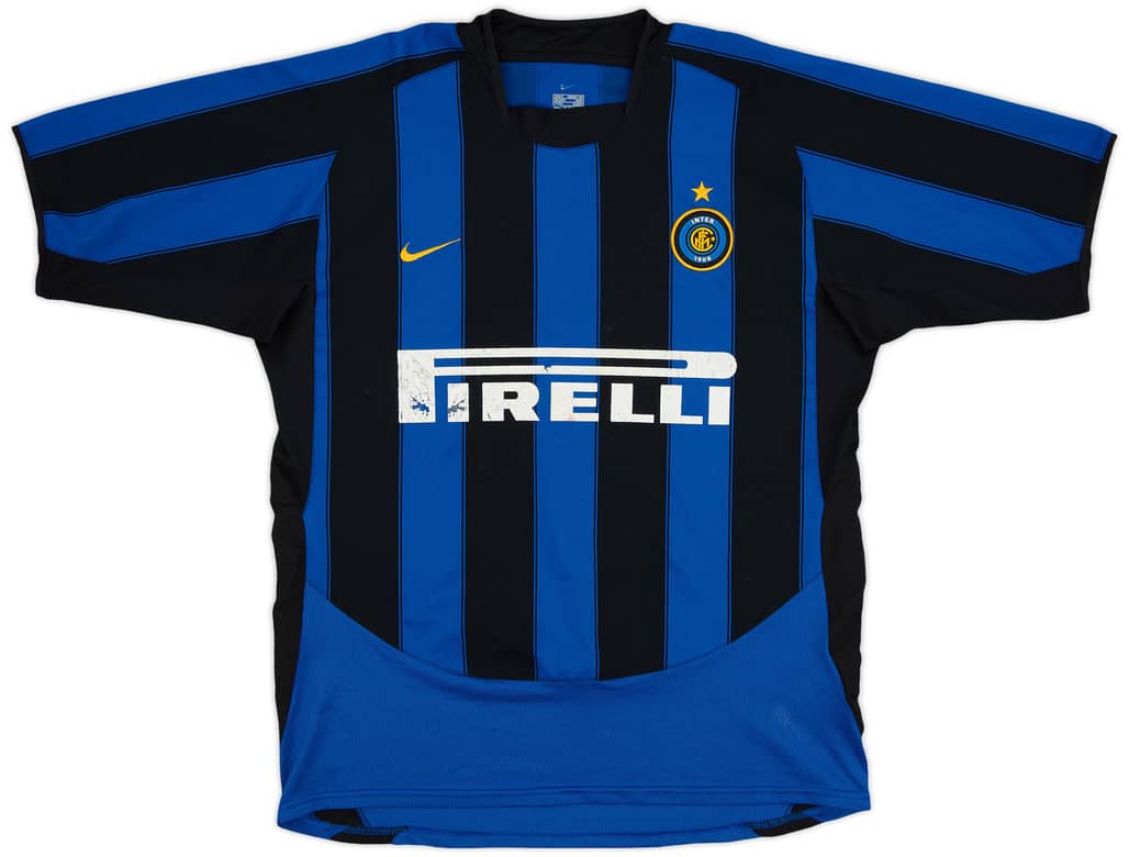 2003-04 Inter Milan Home Shirt - 4/10 - (M)