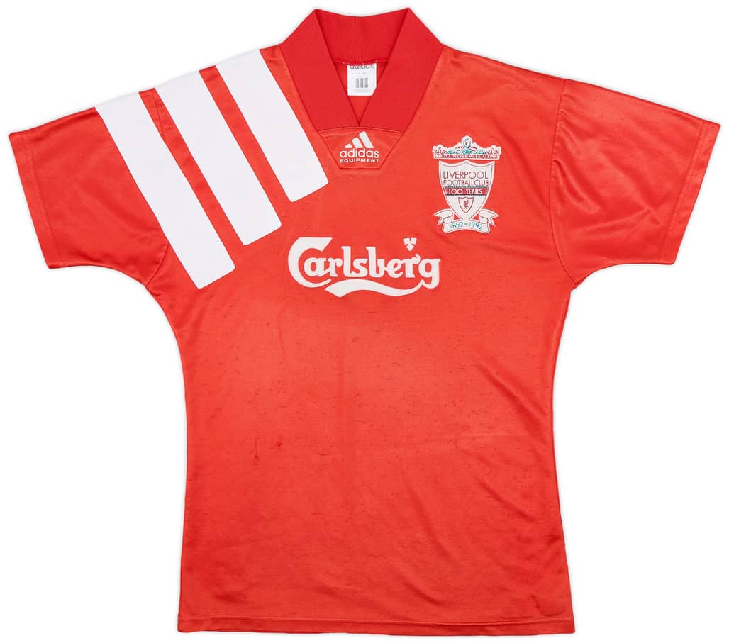 1992-93 Liverpool Centenary Home Shirt - 5/10 - (S)