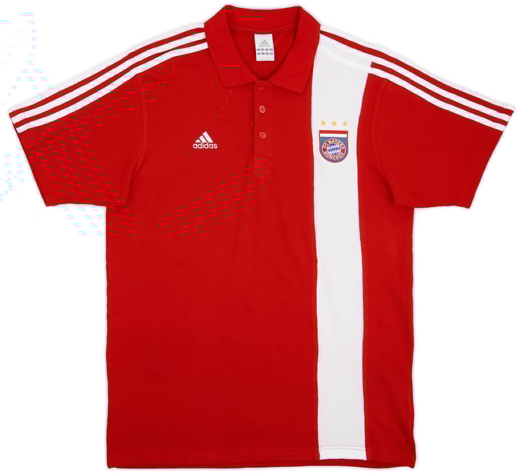 2005-06 Bayern Munich adidas Polo Shirt - 9/10 - (L)