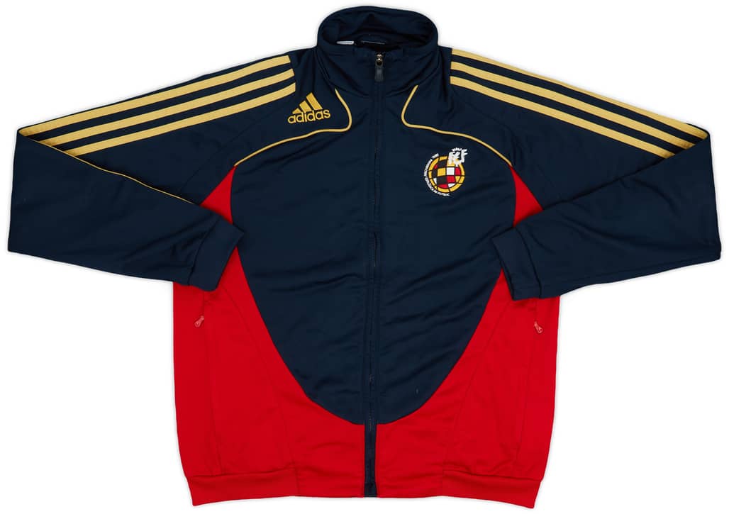 2008-09 Spain adidas Track Jacket - 8/10 - (M)
