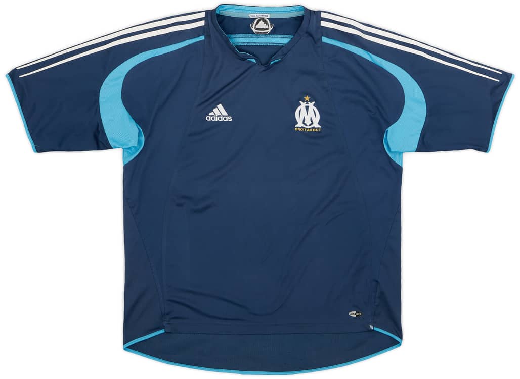 2004-05 Olympique Marseille adidas Training Shirt - 8/10 - (L)