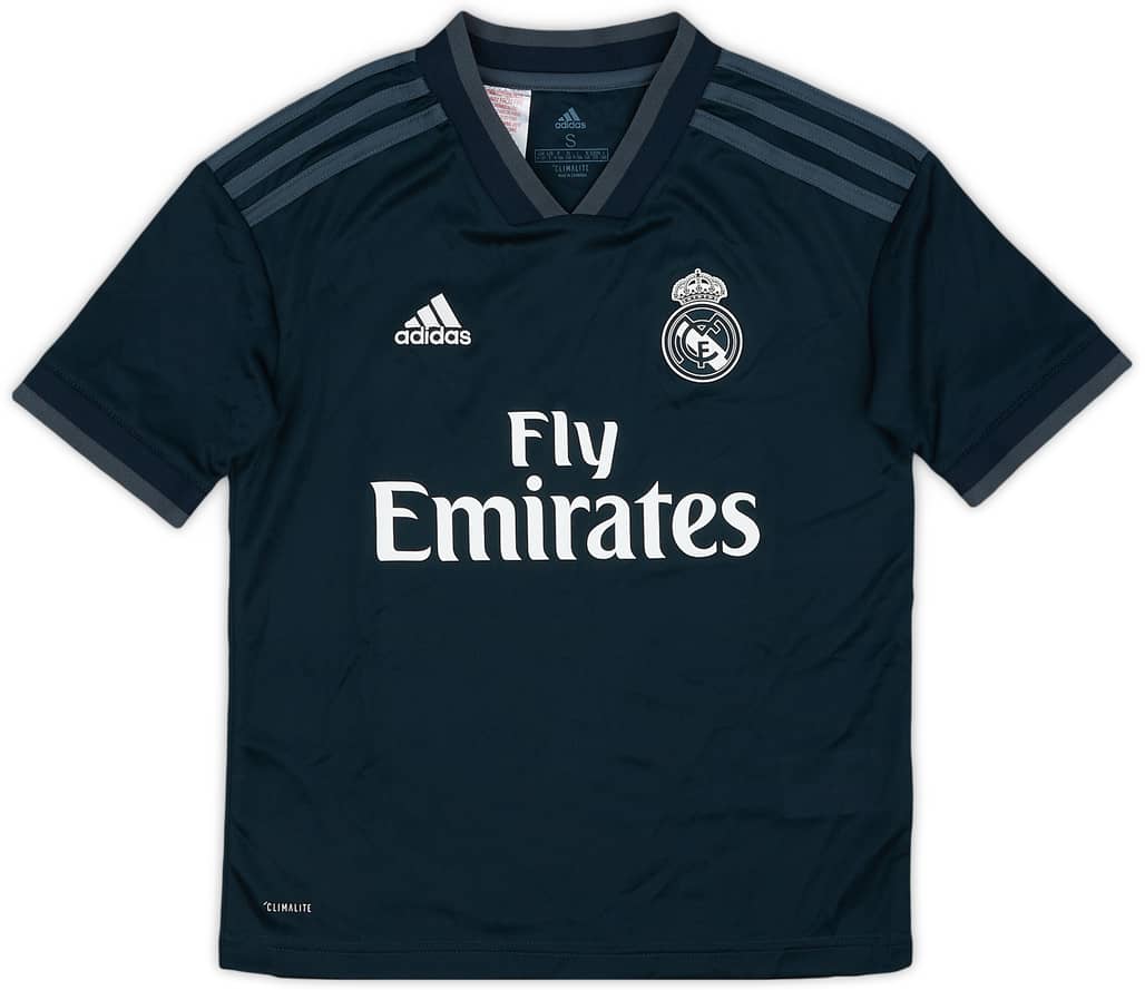2018-19 Real Madrid Away Shirt - 8/10 - (S.Boys)
