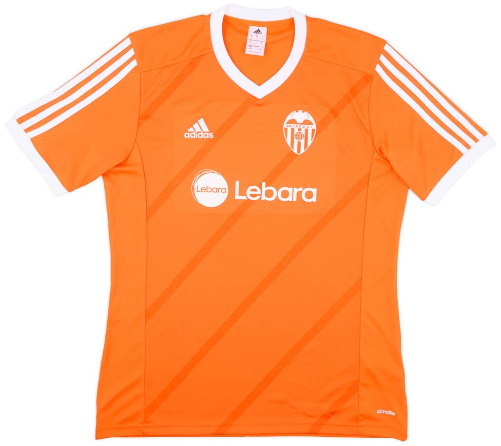 2015-16 Valencia adidas Training Shirt - 9/10 - (L)