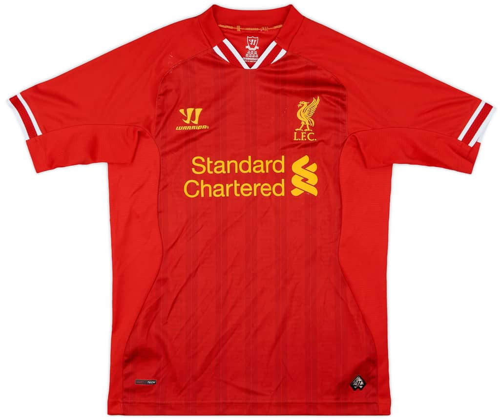 2013-14 Liverpool Home Shirt - 7/10 - (XL.Boys)