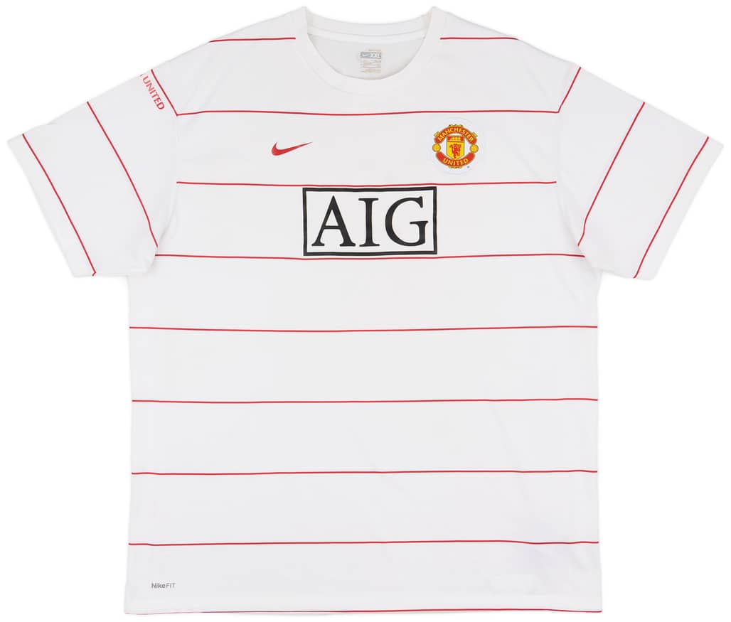 2008-09 Manchester United Nike Training Shirt - 8/10 - (XXL)
