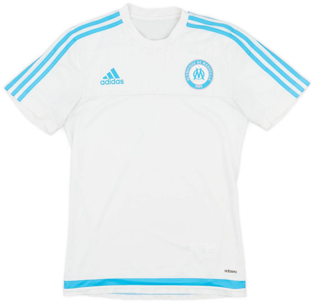 2015-16 Olympique Marseille adidas Training Shirt - 7/10 - (S)