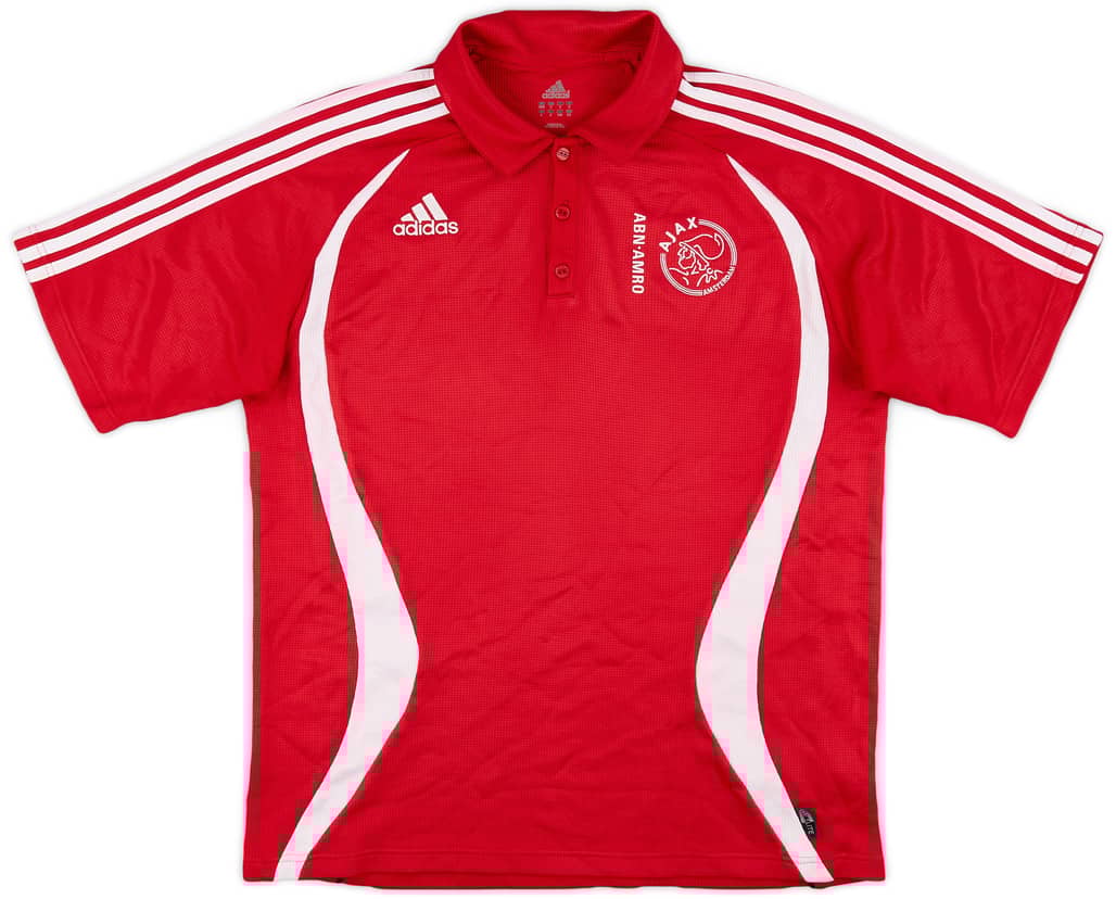 2006-07 Ajax adidas Polo Shirt - 7/10 - (L)