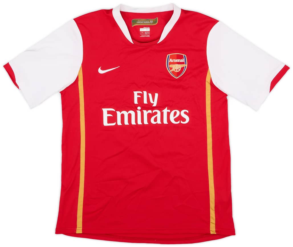 2006-08 Arsenal Home Shirt - 9/10 - (XL.Boys)