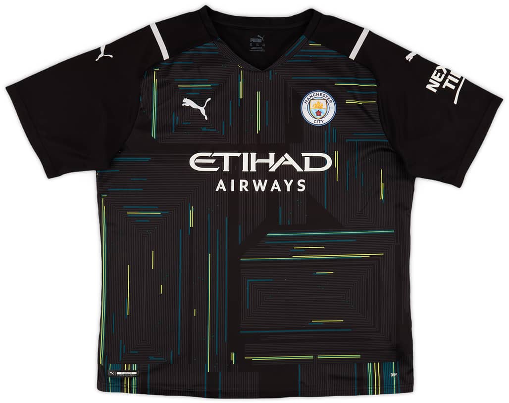 2021-22 Manchester City GK Shirt - 8/10 - (XXL)