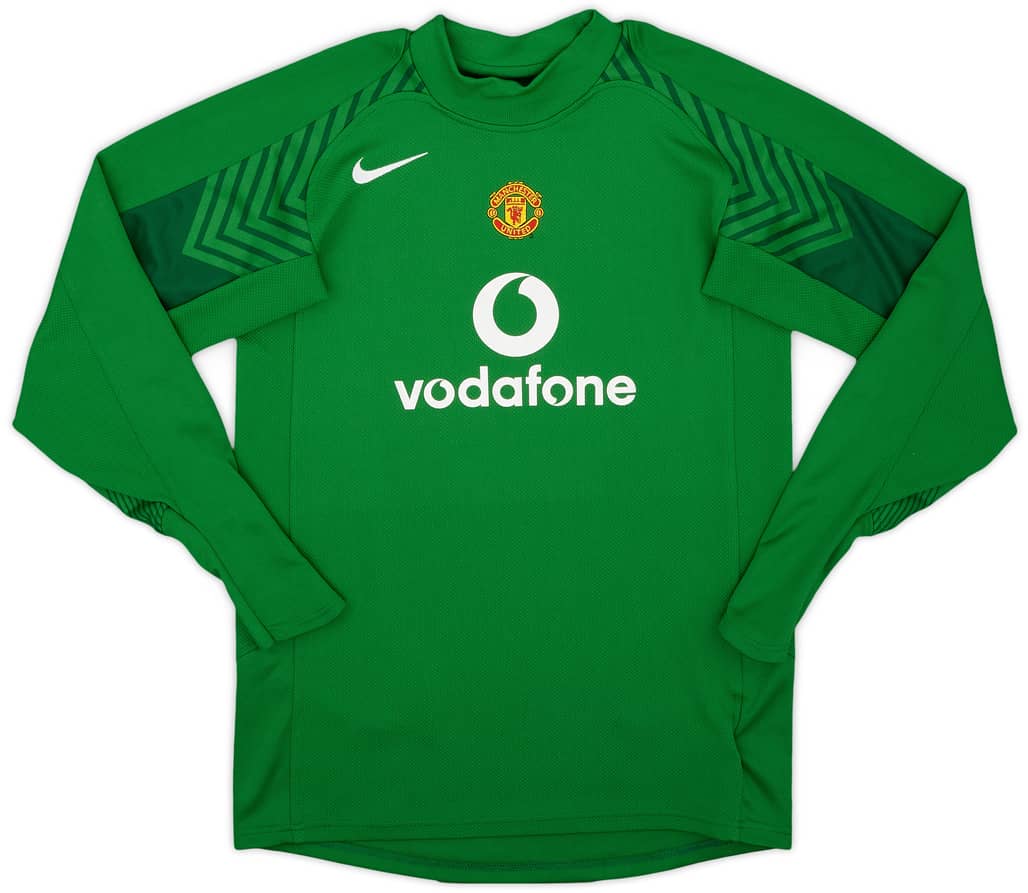 2005-06 Manchester United GK Shirt - 9/10 - (XL.Boys)