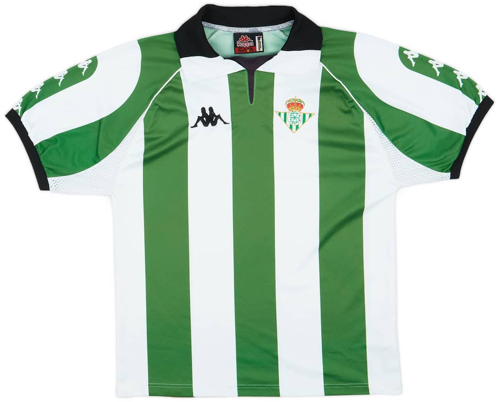 1998-99 Real Betis Home Shirt - 8/10 - (S)