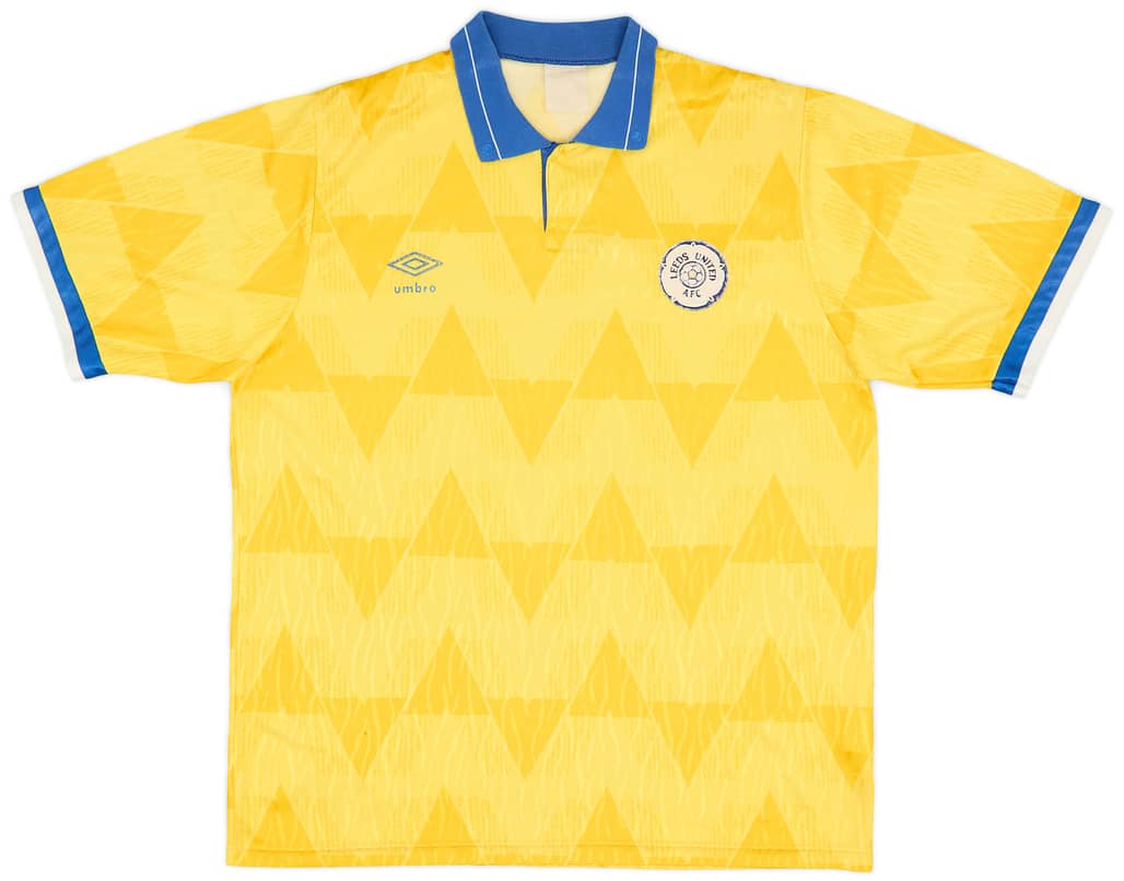 1989-91 Leeds United Away Shirt - 5/10 - (L)
