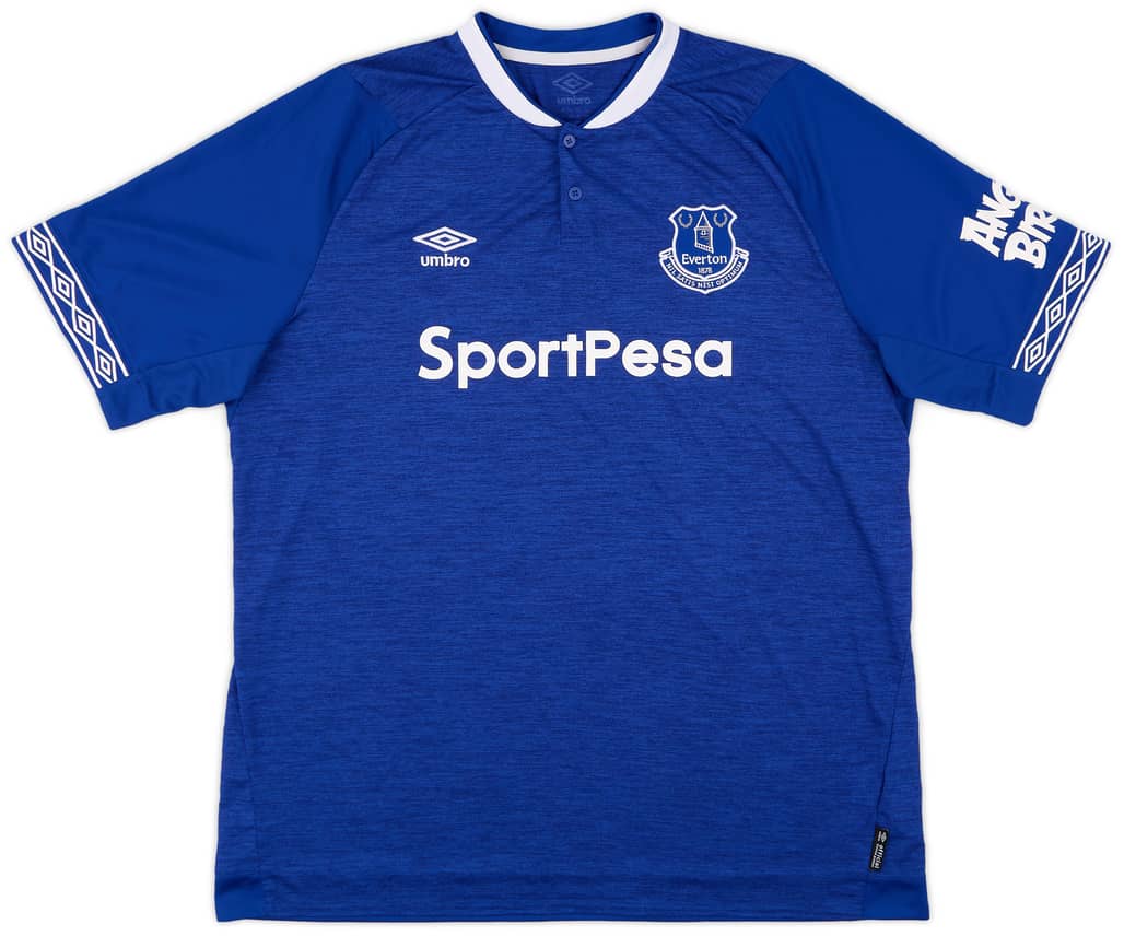 2018-19 Everton Home Shirt - 8/10 - (XXL)