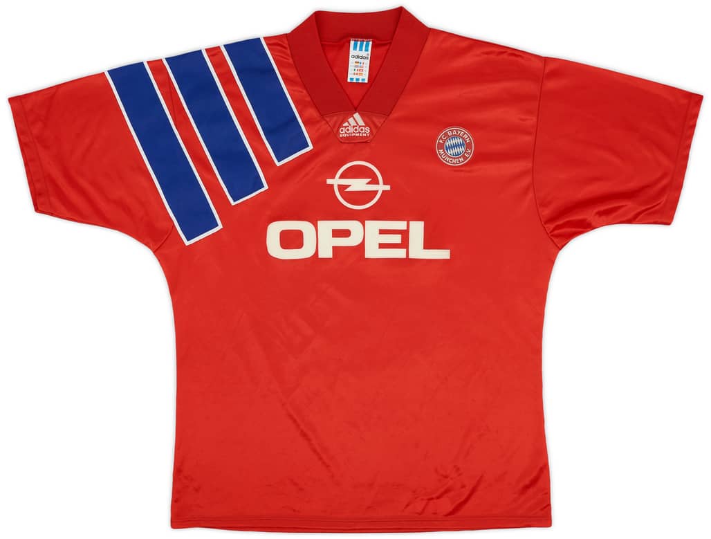 1991-93 Bayern Munich Home Shirt - 8/10 - (XL)