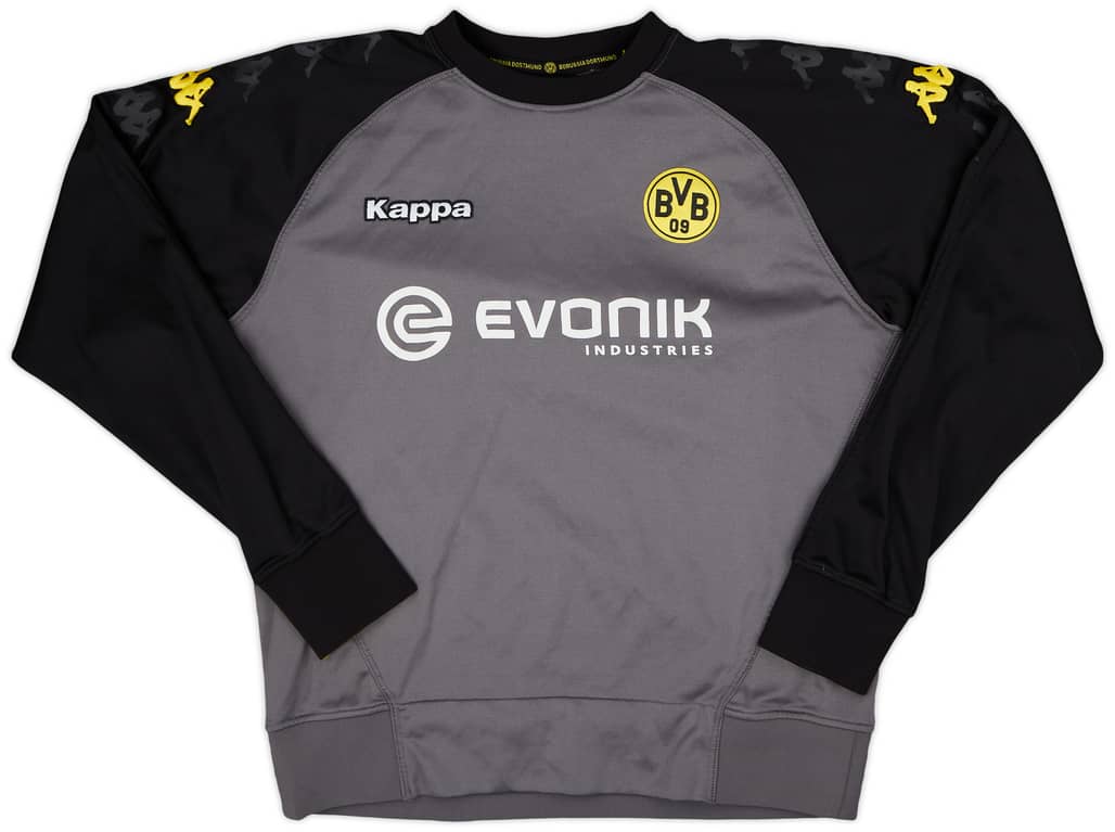 2009-10 Borussia Dortmund Kappa Sweat Top - 8/10 - (L)