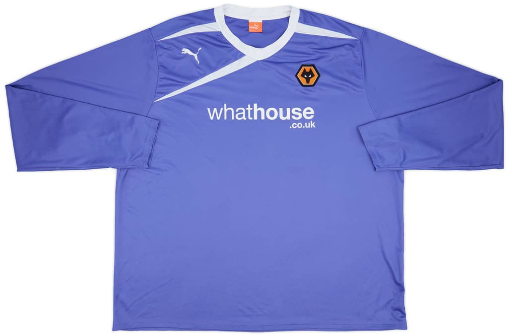 2013-14 Wolves Away L/S Shirt - 8/10 - (6XL)