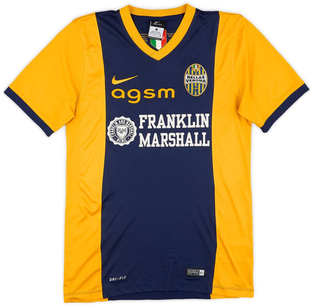 2014-15 Hellas Verona Home Shirt - 8/10 - (S)