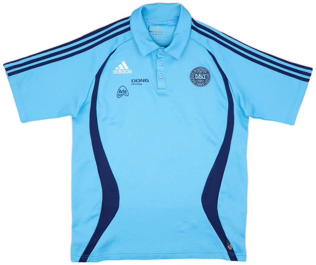 2005-06 Denmark adidas Training Polo - 9/10 - (L)