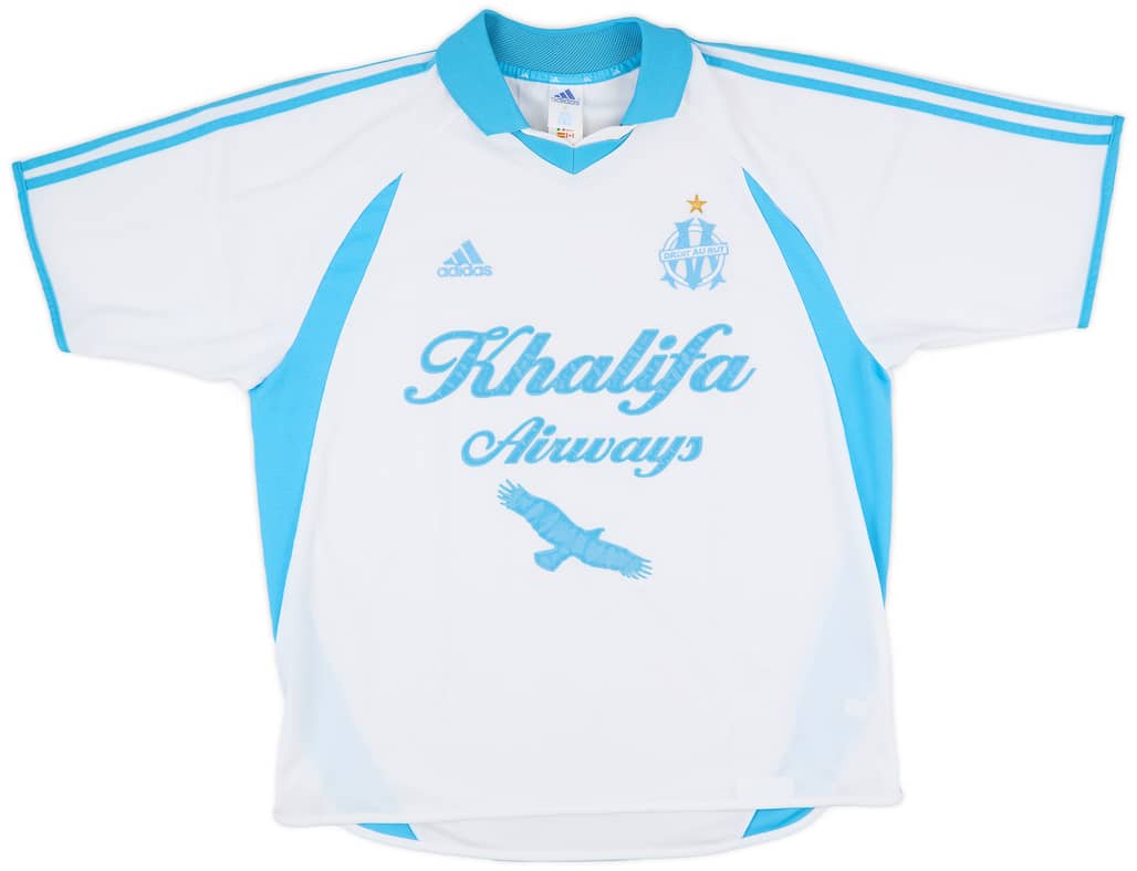 2001-02 Olympique Marseille Home Shirt - 5/10 - (XL)