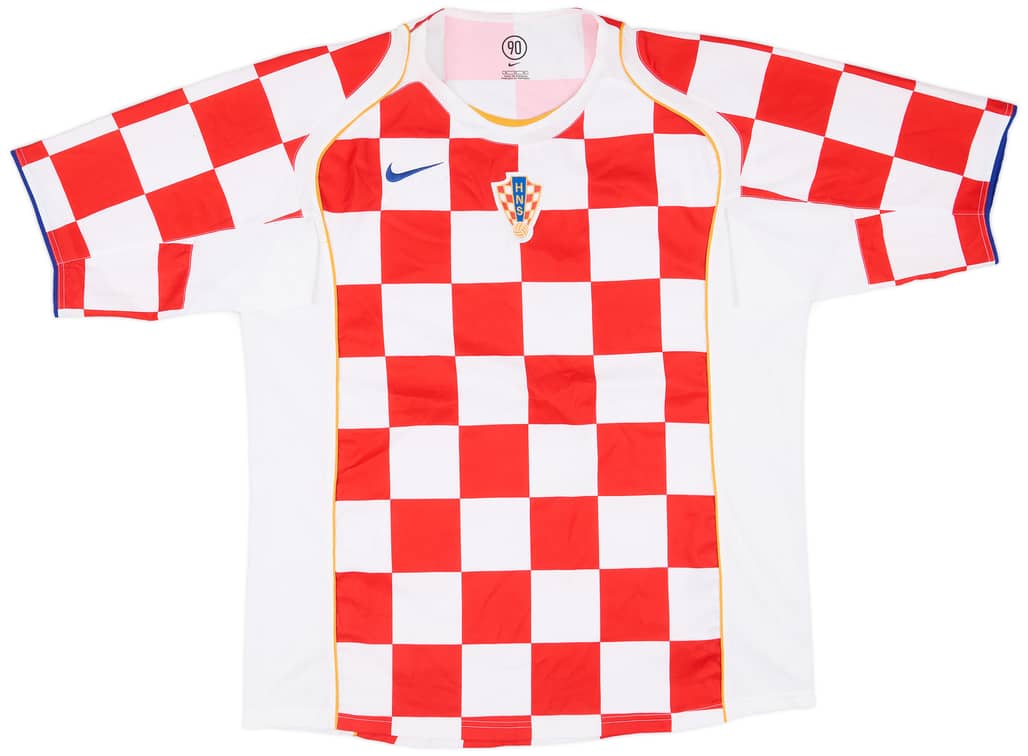 2004-06 Croatia Home Shirt - 9/10 - (XL)