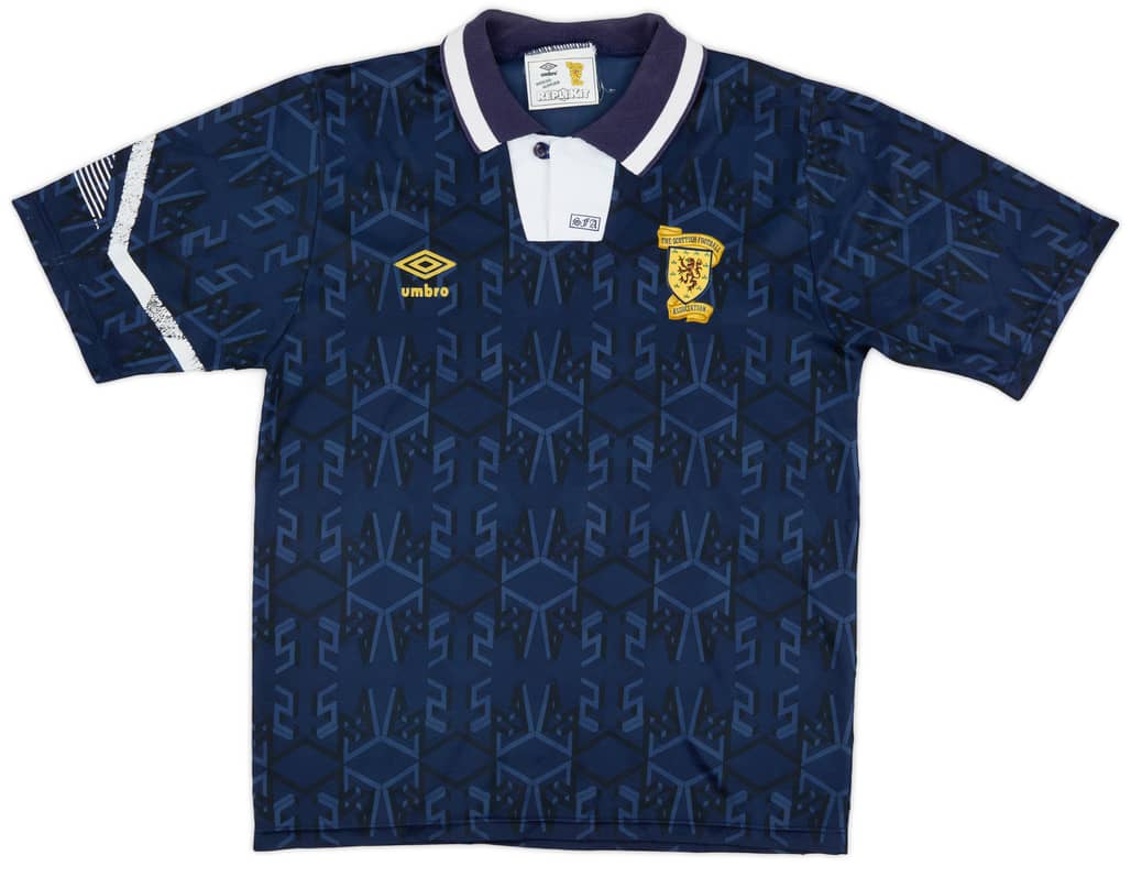 1991-94 Scotland Home Shirt - 8/10 - (S)