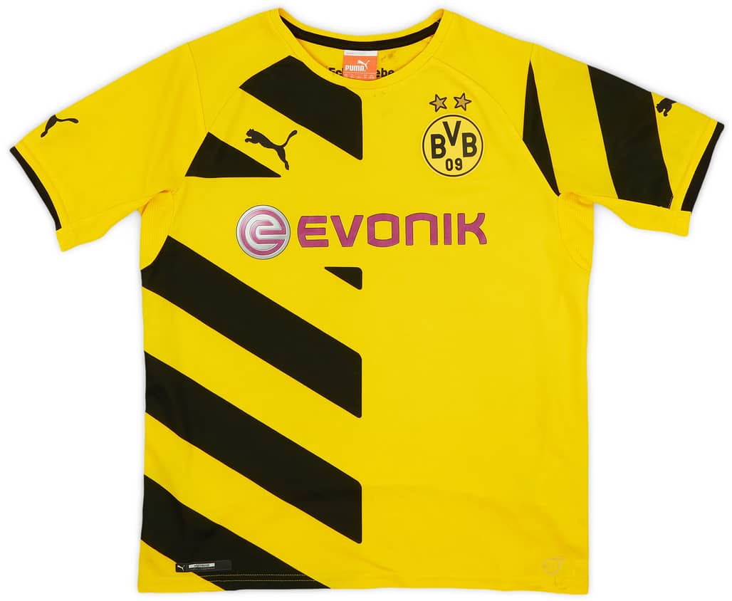 2014-15 Borussia Dortmund Home Shirt - 7/10 - (XL.Boys)