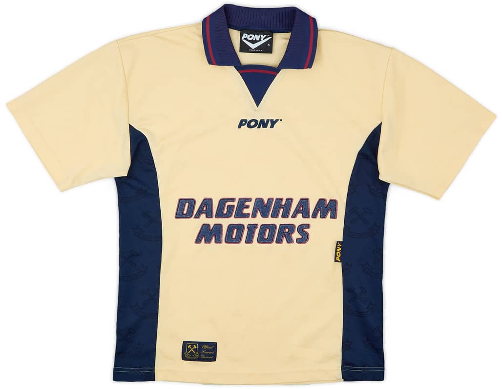 1996-97 West Ham Away Shirt - 4/10 - (S)