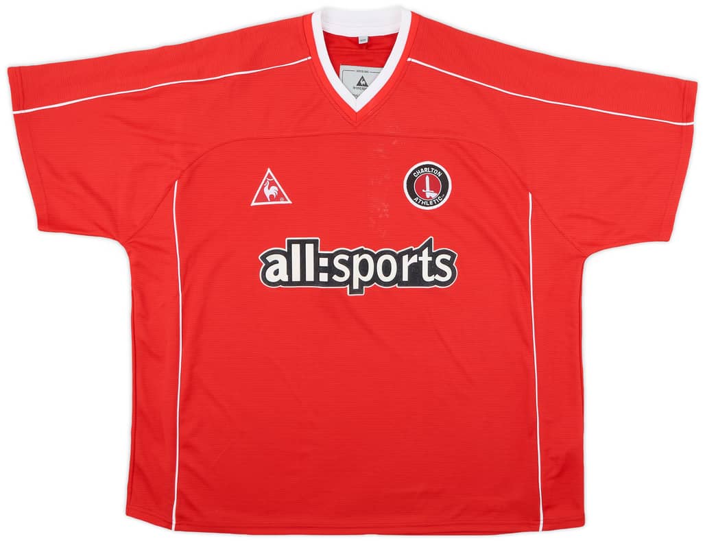 ずっと気になってた 2002-03 Charlton (3XL) - 7/10 - Shirt Home ウェア