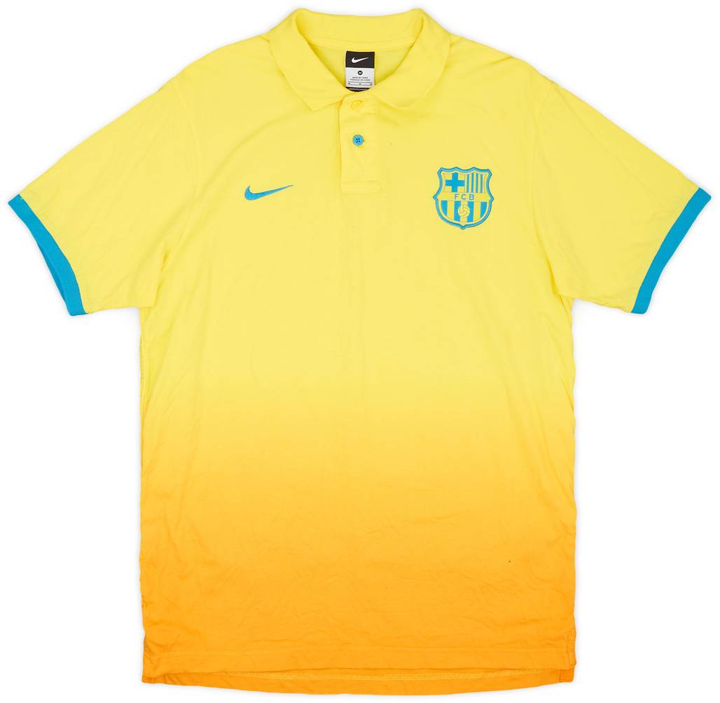 2013-14 Barcelona Nike Polo Shirt - 8/10 - (M)