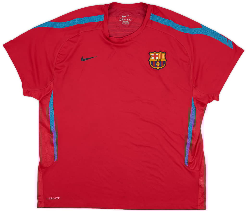 2010-11 Barcelona Nike Training Shirt - 7/10 - (XXL)