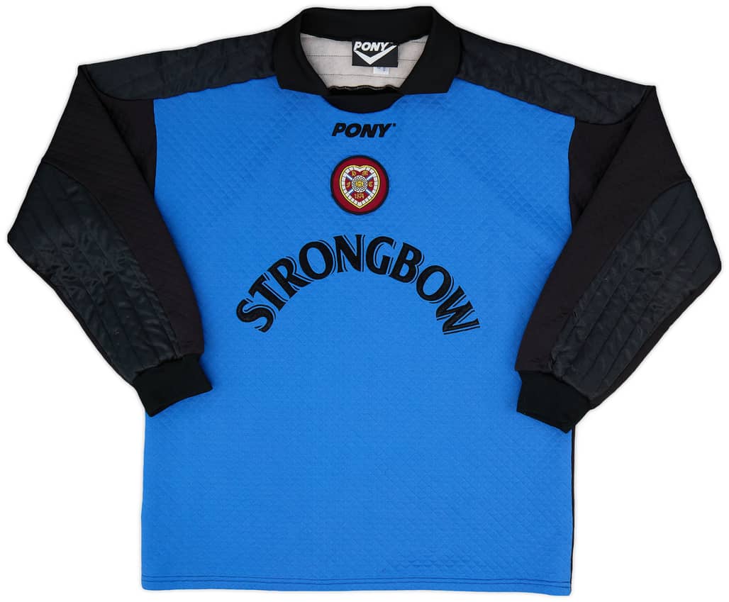 1996-97 Hearts GK Shirt - 8/10 - (M)