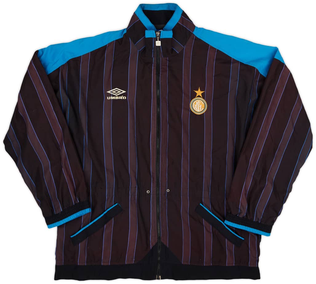 1997-98 Inter Milan Umbro Bench Coat - 8/10 - (XL)