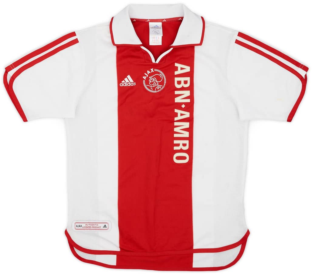 2000-01 Ajax Centenary Home Shirt - 8/10 - (Y)