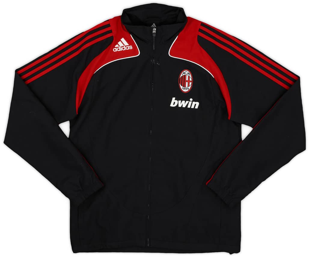 2008-09 AC Milan adidas Track Jacket - 6/10 - (S/M)
