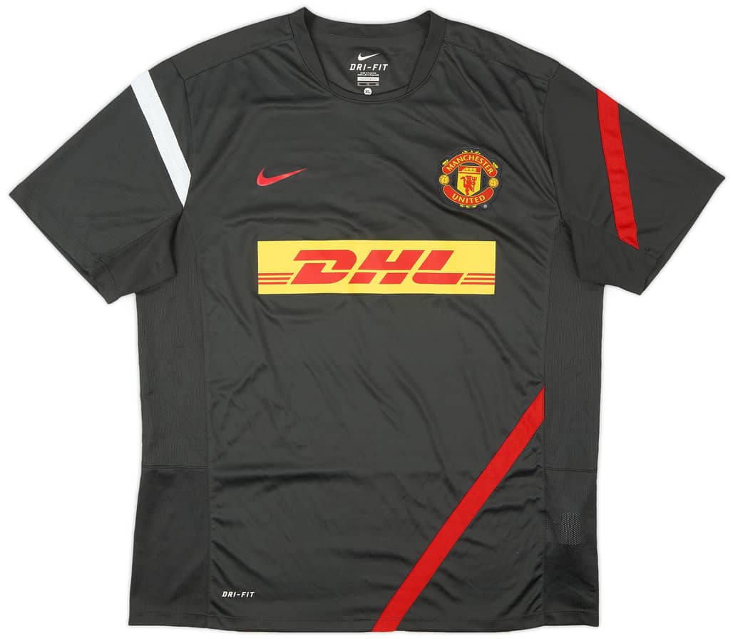 2012-13 Manchester United Nike Training Shirt - 9/10 - (XL)