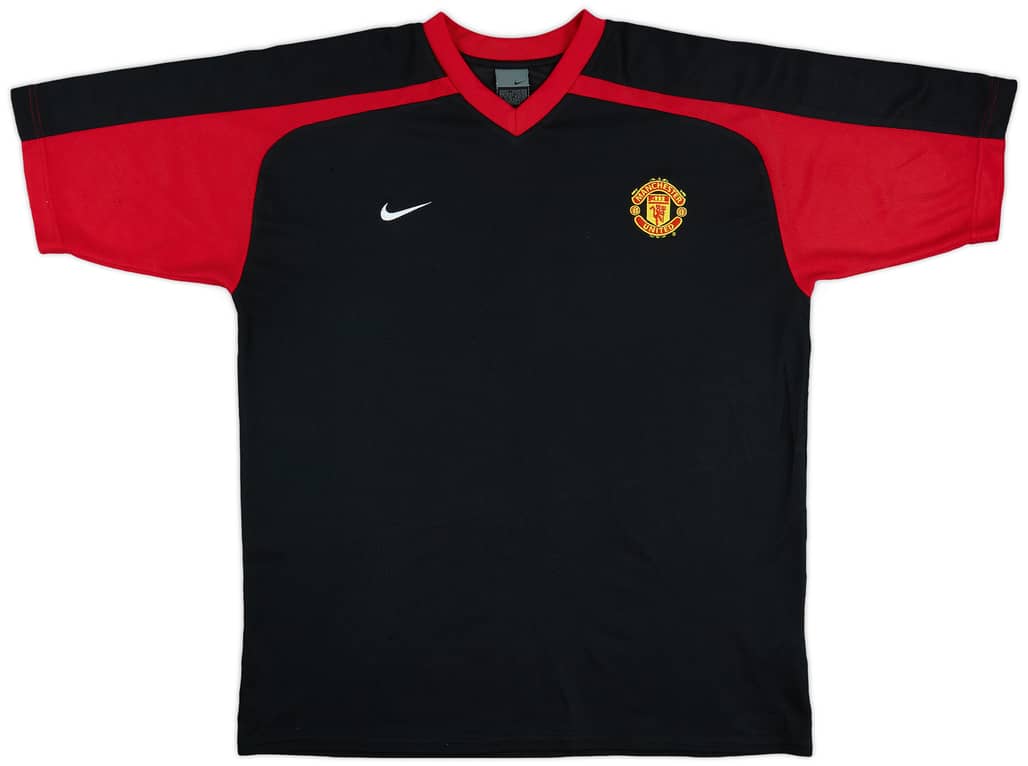2004-05 Manchester United Nike Training Shirt - 8/10 - (L)